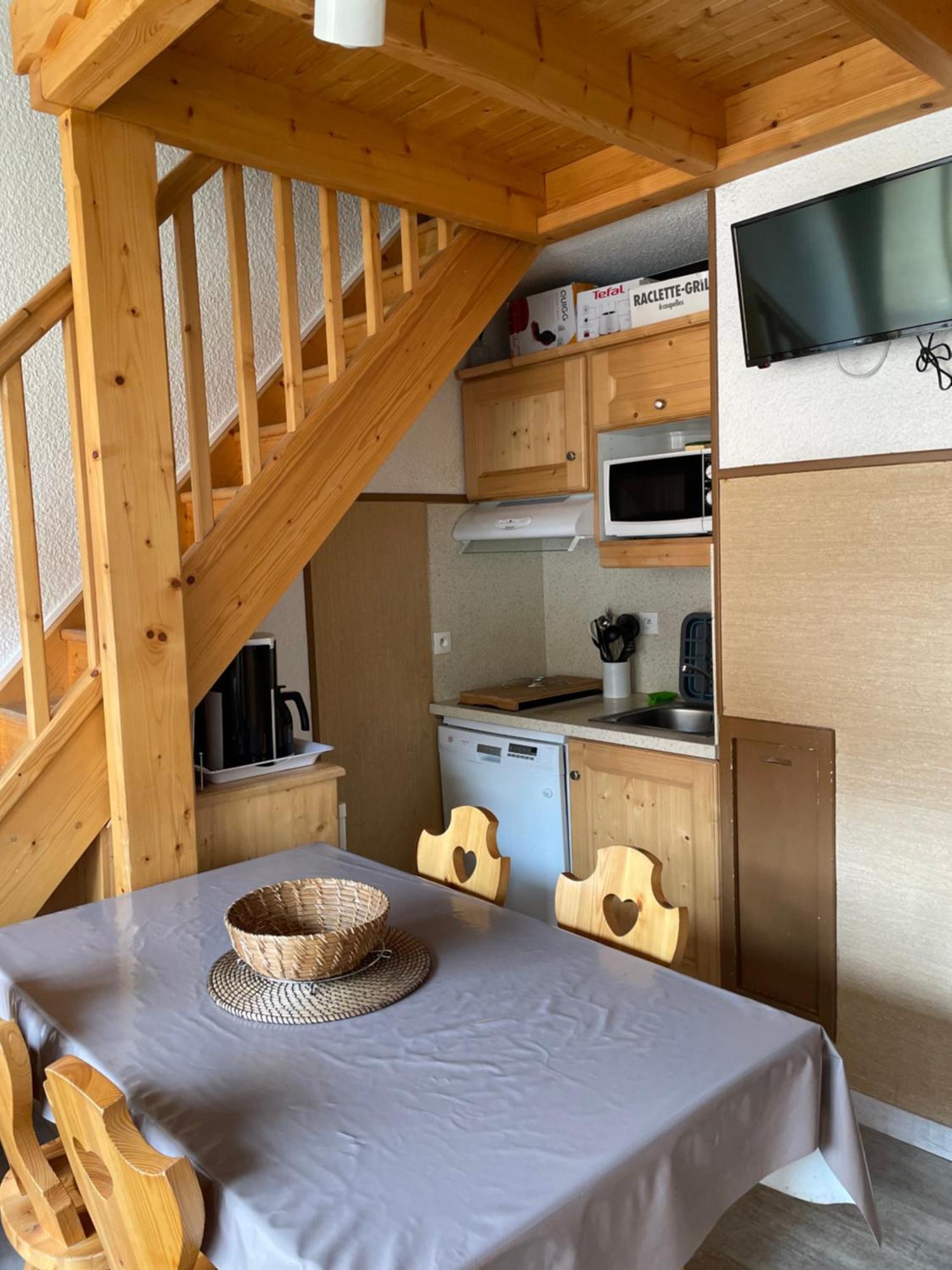 Appartement Pour 6 Personnes Au Pied Des Pistes Au Calme Aux Menuires Les Asters Saint-Martin-de-Belleville Exteriér fotografie